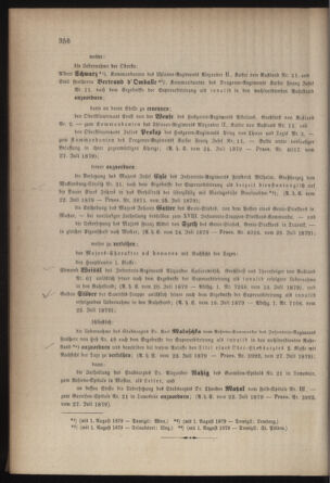 Kaiserlich-königliches Armee-Verordnungsblatt: Personal-Angelegenheiten 18790729 Seite: 2