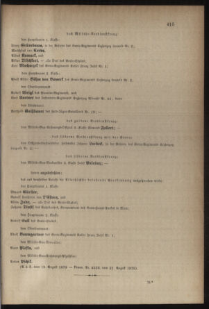 Kaiserlich-königliches Armee-Verordnungsblatt: Personal-Angelegenheiten 18790822 Seite: 3