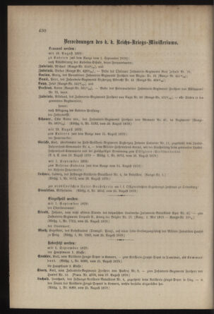 Kaiserlich-königliches Armee-Verordnungsblatt: Personal-Angelegenheiten 18790829 Seite: 4