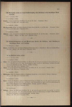 Kaiserlich-königliches Armee-Verordnungsblatt: Personal-Angelegenheiten 18790913 Seite: 7