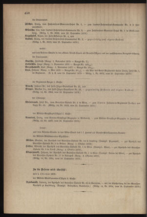 Kaiserlich-königliches Armee-Verordnungsblatt: Personal-Angelegenheiten 18790927 Seite: 6