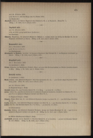 Kaiserlich-königliches Armee-Verordnungsblatt: Personal-Angelegenheiten 18791011 Seite: 5