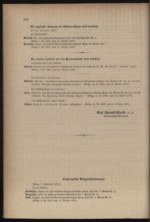 Kaiserlich-königliches Armee-Verordnungsblatt: Personal-Angelegenheiten 18791017 Seite: 10