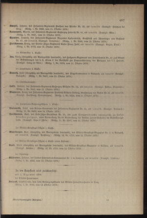 Kaiserlich-königliches Armee-Verordnungsblatt: Personal-Angelegenheiten 18791017 Seite: 9