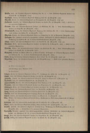 Kaiserlich-königliches Armee-Verordnungsblatt: Personal-Angelegenheiten 18791025 Seite: 21