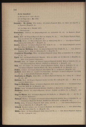 Kaiserlich-königliches Armee-Verordnungsblatt: Personal-Angelegenheiten 18791025 Seite: 36