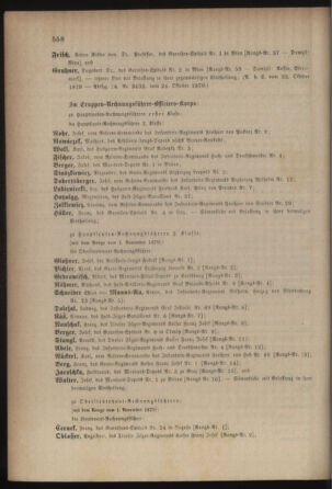 Kaiserlich-königliches Armee-Verordnungsblatt: Personal-Angelegenheiten 18791025 Seite: 64