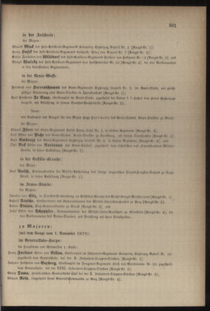 Kaiserlich-königliches Armee-Verordnungsblatt: Personal-Angelegenheiten 18791025 Seite: 7