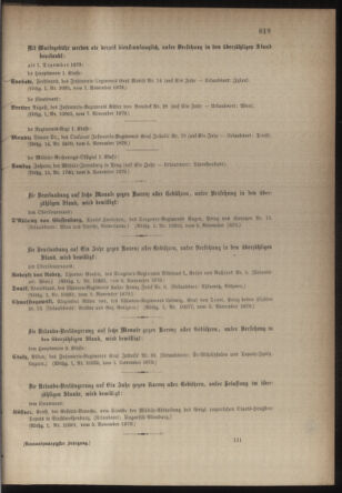 Kaiserlich-königliches Armee-Verordnungsblatt: Personal-Angelegenheiten 18791110 Seite: 5