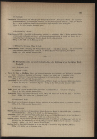 Kaiserlich-königliches Armee-Verordnungsblatt: Personal-Angelegenheiten 18791127 Seite: 7