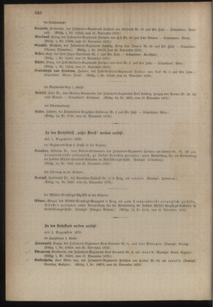 Kaiserlich-königliches Armee-Verordnungsblatt: Personal-Angelegenheiten 18791127 Seite: 8