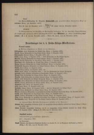 Kaiserlich-königliches Armee-Verordnungsblatt: Personal-Angelegenheiten 18791206 Seite: 2