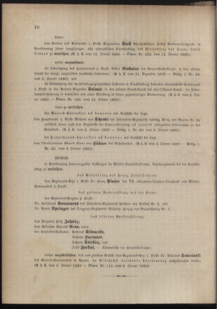 Kaiserlich-königliches Armee-Verordnungsblatt: Personal-Angelegenheiten 18800115 Seite: 2