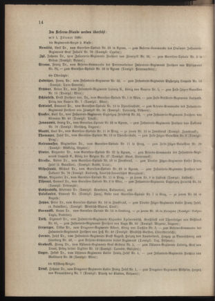 Kaiserlich-königliches Armee-Verordnungsblatt: Personal-Angelegenheiten 18800115 Seite: 6