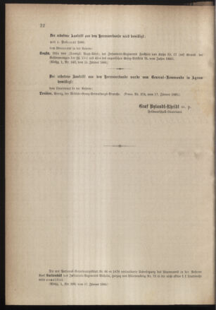 Kaiserlich-königliches Armee-Verordnungsblatt: Personal-Angelegenheiten 18800120 Seite: 6