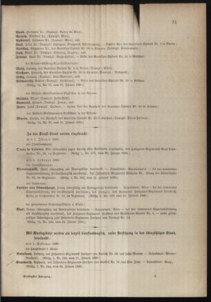 Kaiserlich-königliches Armee-Verordnungsblatt: Personal-Angelegenheiten 18800127 Seite: 9