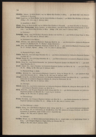 Kaiserlich-königliches Armee-Verordnungsblatt: Personal-Angelegenheiten 18800221 Seite: 4