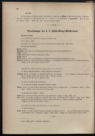 Kaiserlich-königliches Armee-Verordnungsblatt: Personal-Angelegenheiten 18800228 Seite: 2