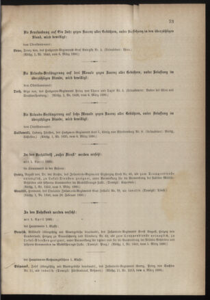 Kaiserlich-königliches Armee-Verordnungsblatt: Personal-Angelegenheiten 18800309 Seite: 7