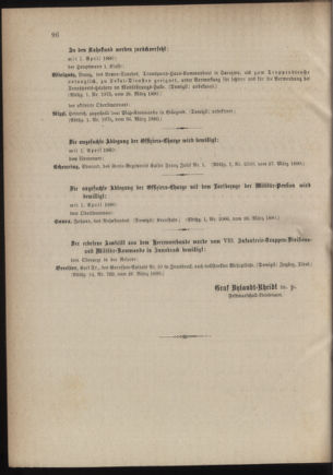 Kaiserlich-königliches Armee-Verordnungsblatt: Personal-Angelegenheiten 18800331 Seite: 4