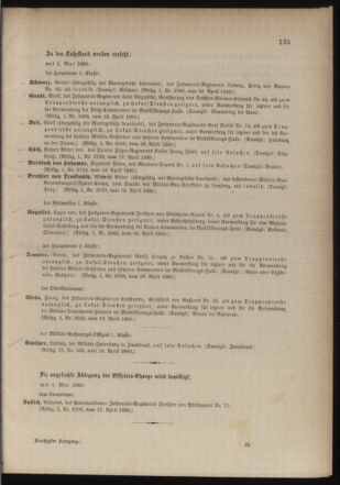 Kaiserlich-königliches Armee-Verordnungsblatt: Personal-Angelegenheiten 18800421 Seite: 25