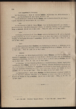 Kaiserlich-königliches Armee-Verordnungsblatt: Personal-Angelegenheiten 18800421 Seite: 4