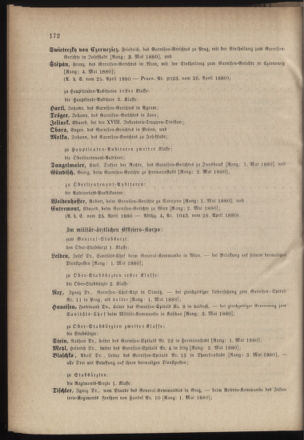 Kaiserlich-königliches Armee-Verordnungsblatt: Personal-Angelegenheiten 18800427 Seite: 36