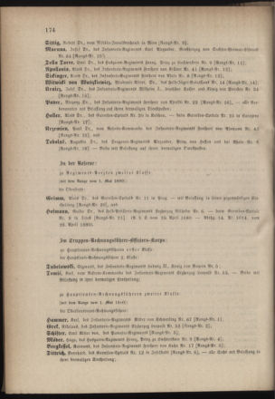 Kaiserlich-königliches Armee-Verordnungsblatt: Personal-Angelegenheiten 18800427 Seite: 38