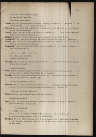 Kaiserlich-königliches Armee-Verordnungsblatt: Personal-Angelegenheiten 18800427 Seite: 39