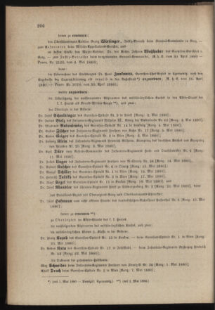 Kaiserlich-königliches Armee-Verordnungsblatt: Personal-Angelegenheiten 18800506 Seite: 2