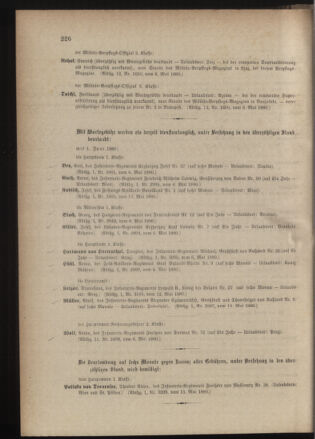 Kaiserlich-königliches Armee-Verordnungsblatt: Personal-Angelegenheiten 18800515 Seite: 6