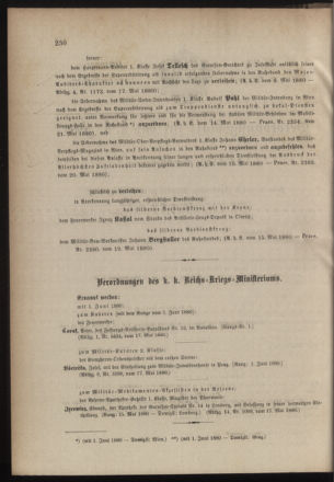 Kaiserlich-königliches Armee-Verordnungsblatt: Personal-Angelegenheiten 18800522 Seite: 2