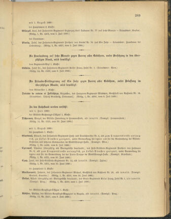 Kaiserlich-königliches Armee-Verordnungsblatt: Personal-Angelegenheiten 18800710 Seite: 7