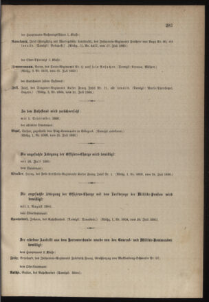 Kaiserlich-königliches Armee-Verordnungsblatt: Personal-Angelegenheiten 18800728 Seite: 11