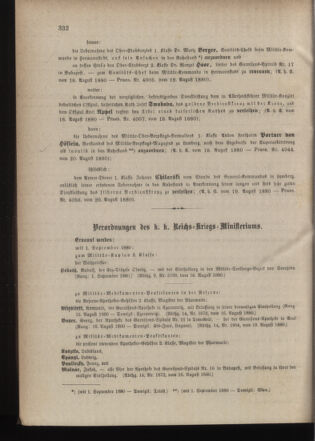 Kaiserlich-königliches Armee-Verordnungsblatt: Personal-Angelegenheiten 18800821 Seite: 2