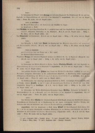 Kaiserlich-königliches Armee-Verordnungsblatt: Personal-Angelegenheiten 18800828 Seite: 2