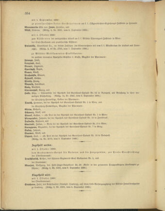 Kaiserlich-königliches Armee-Verordnungsblatt: Personal-Angelegenheiten 18800911 Seite: 4