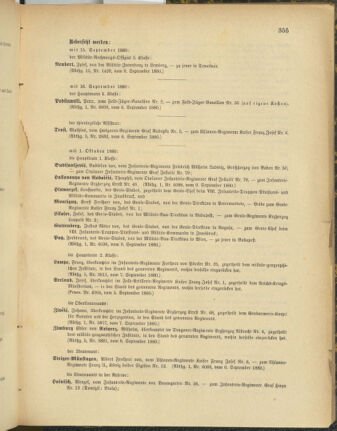 Kaiserlich-königliches Armee-Verordnungsblatt: Personal-Angelegenheiten 18800911 Seite: 5