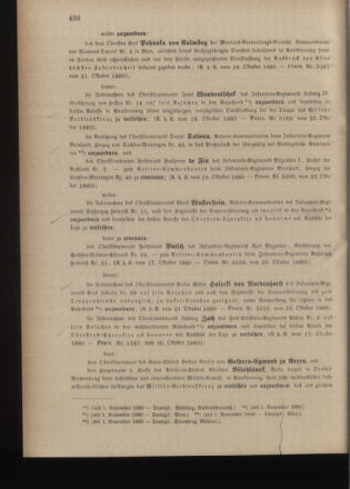 Kaiserlich-königliches Armee-Verordnungsblatt: Personal-Angelegenheiten 18801026 Seite: 2