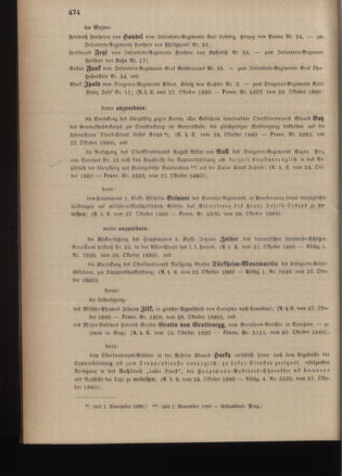 Kaiserlich-königliches Armee-Verordnungsblatt: Personal-Angelegenheiten 18801031 Seite: 60