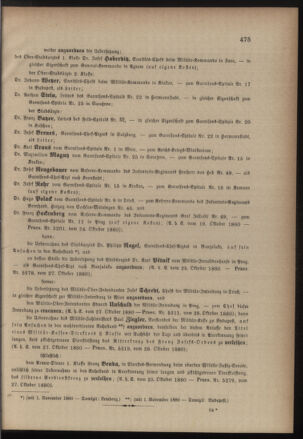 Kaiserlich-königliches Armee-Verordnungsblatt: Personal-Angelegenheiten 18801031 Seite: 61