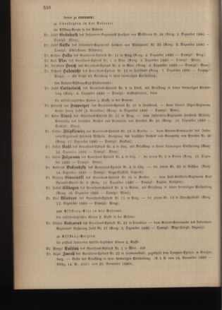 Kaiserlich-königliches Armee-Verordnungsblatt: Personal-Angelegenheiten 18801209 Seite: 2