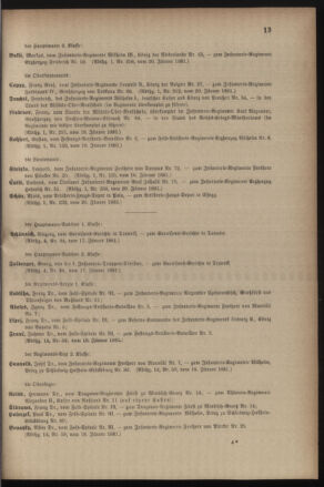 Kaiserlich-königliches Armee-Verordnungsblatt: Personal-Angelegenheiten 18810122 Seite: 3