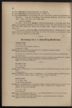 Kaiserlich-königliches Armee-Verordnungsblatt: Personal-Angelegenheiten 18810316 Seite: 4