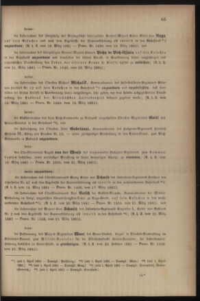 Kaiserlich-königliches Armee-Verordnungsblatt: Personal-Angelegenheiten 18810324 Seite: 3