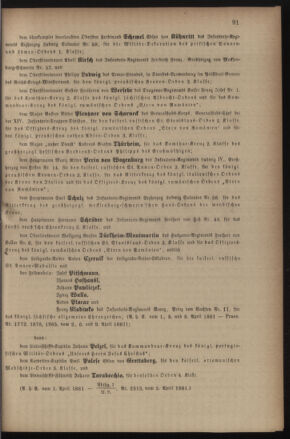 Kaiserlich-königliches Armee-Verordnungsblatt: Personal-Angelegenheiten 18810412 Seite: 3