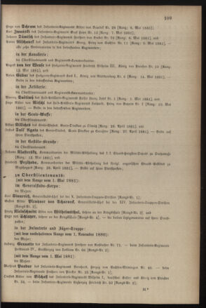 Kaiserlich-königliches Armee-Verordnungsblatt: Personal-Angelegenheiten 18810426 Seite: 3