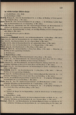 Kaiserlich-königliches Armee-Verordnungsblatt: Personal-Angelegenheiten 18810426 Seite: 43