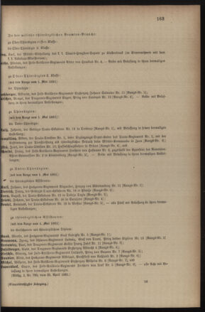 Kaiserlich-königliches Armee-Verordnungsblatt: Personal-Angelegenheiten 18810426 Seite: 57