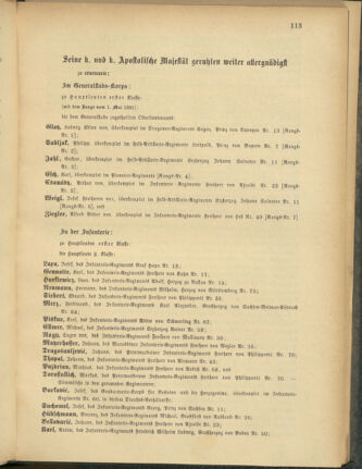 Kaiserlich-königliches Armee-Verordnungsblatt: Personal-Angelegenheiten 18810426 Seite: 7